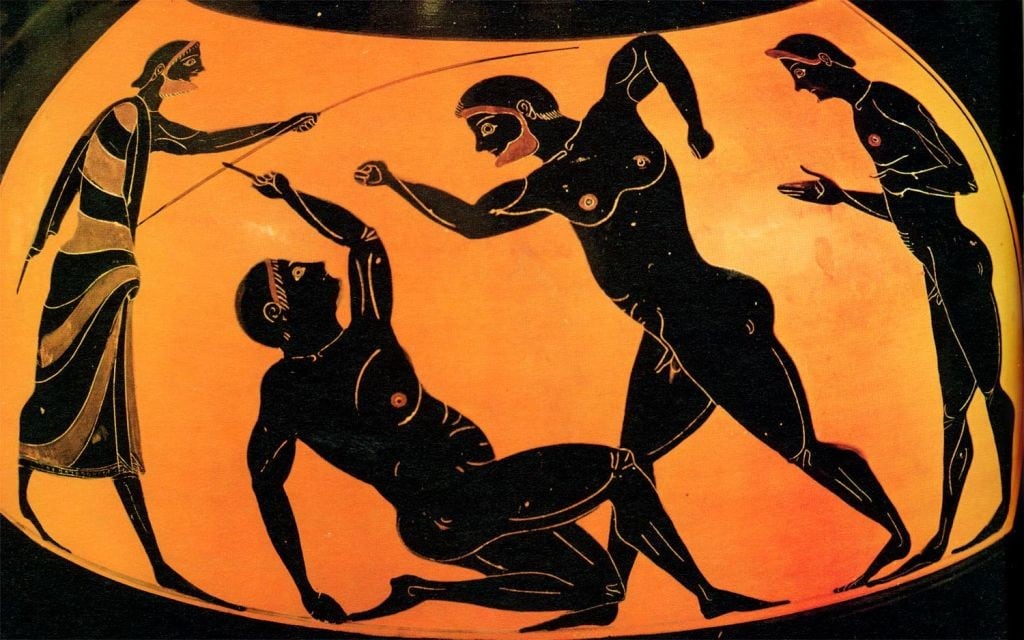 En la antigua grecia consideraban el arte como una forma de inspiracion divina
