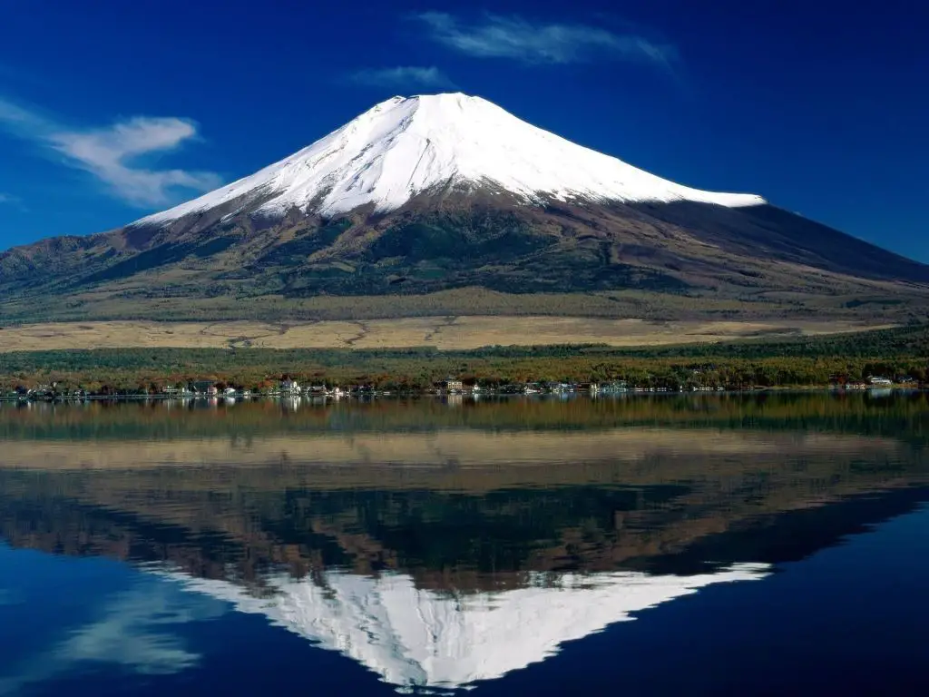 Fuji es el nombre del volcan compuesto mas conocido de Japon