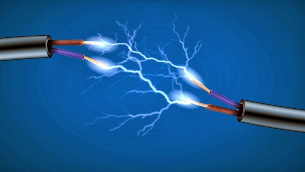 El electromagnetismo se produce entre cables y campos magneticos