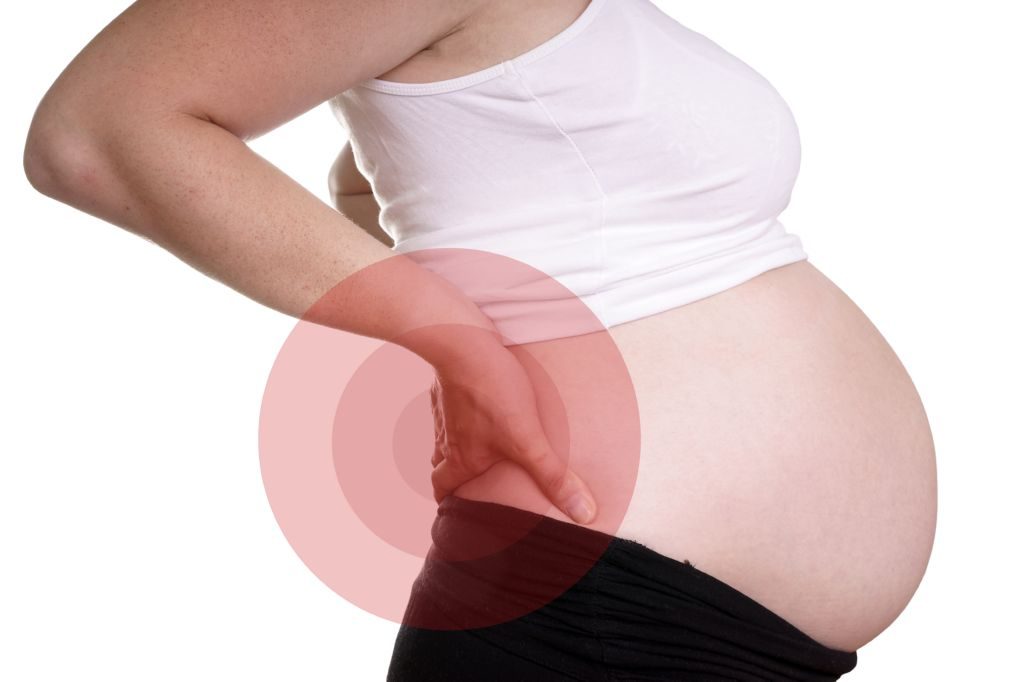 El dolor de espalda suele producirse durante los meses mas avanzados del embarazo