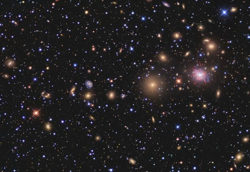 miles de galaxias