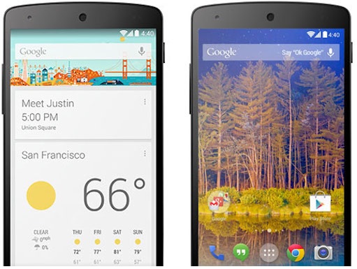 Google Now Launcher temas para Android