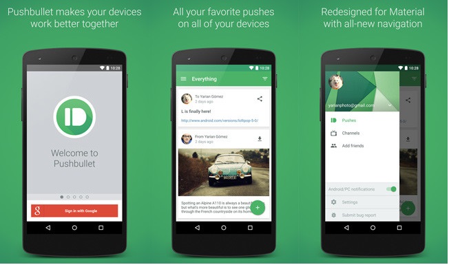 Pushbullet mejores aplicaciones Android
