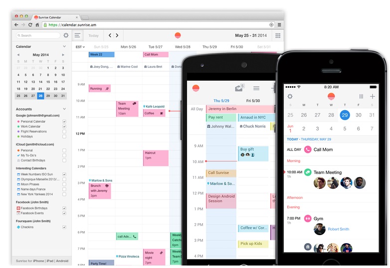 Sunrise Calendar mejores aplicaciones Android