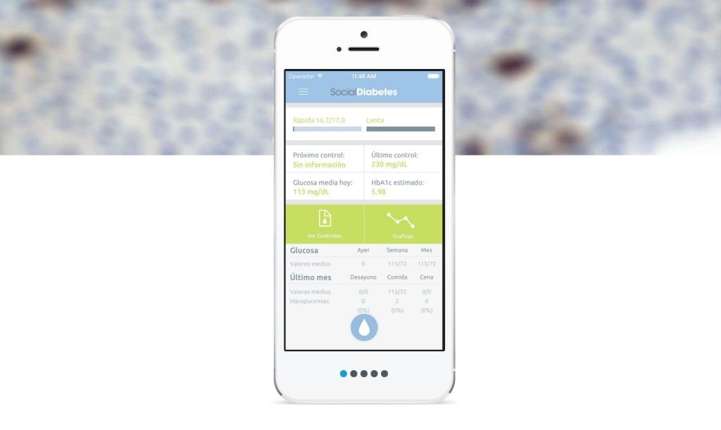 Social Diabetes hizo una app para el monitoreo de esta enfermedad.