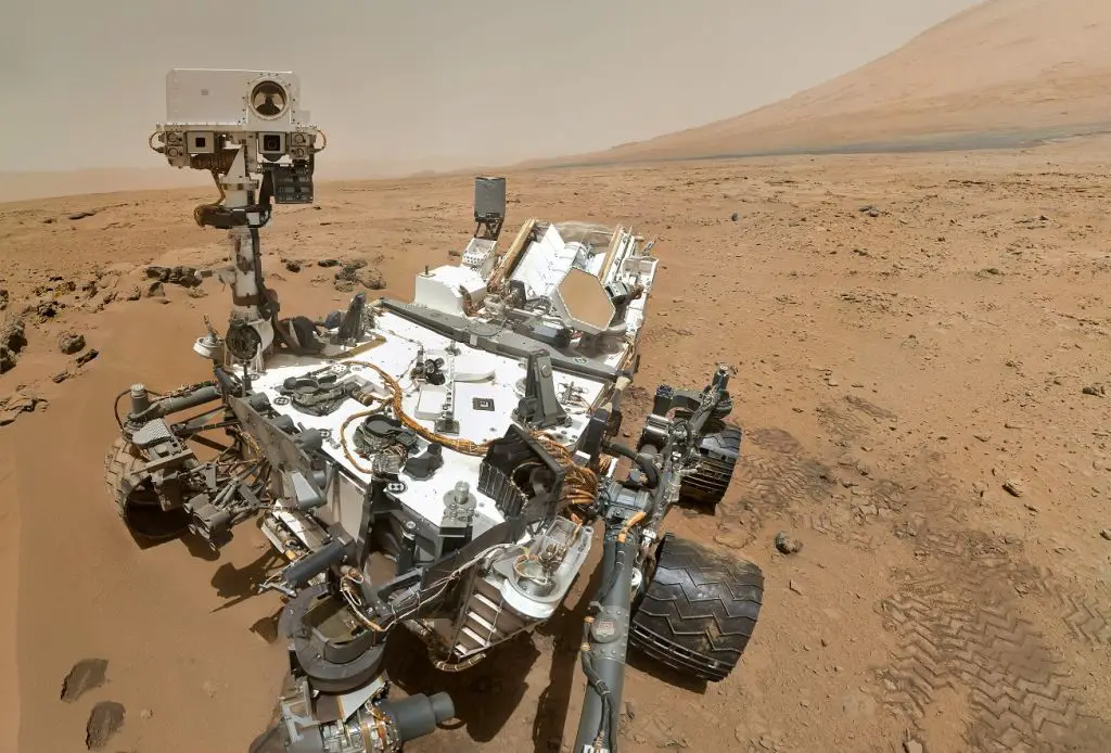 Curiosity se tomó esta "selfie" desde Marte.