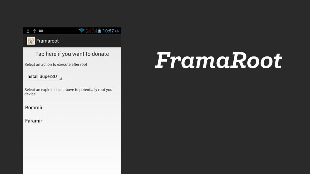 FramaRoot tiene ya un tiempo de demostrar ser una aplicación confiable para rootear Android.