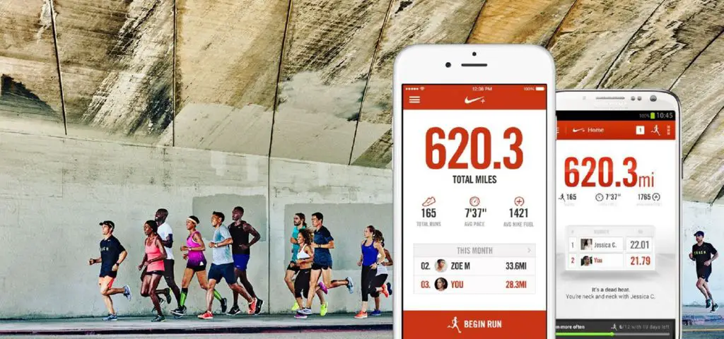 Nike + Running ofrece una tecnología de seguimiento muy exacta.