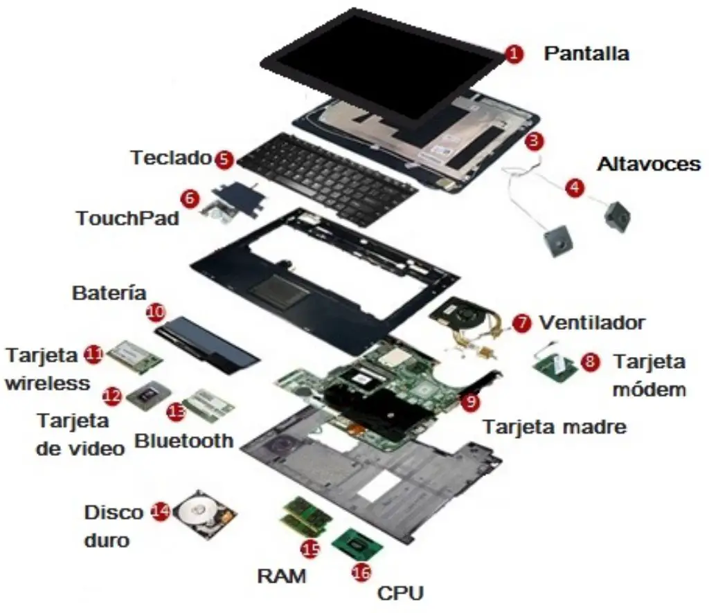 ¿para Qué Sirven Las Partes Internas De Una Computadora Como