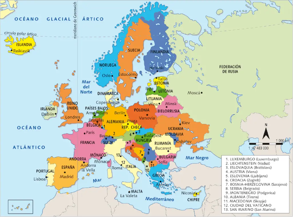 ¿Cuántos países hay en Europa? Como Funciona Que