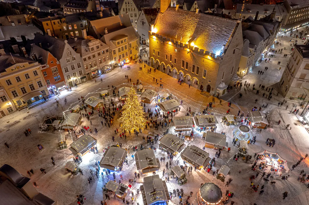 Tallin mercadillo navideño