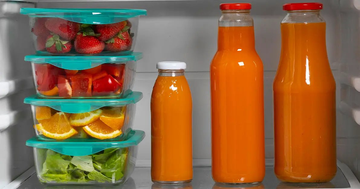 conservar frutas y verduras en el frigorífico
