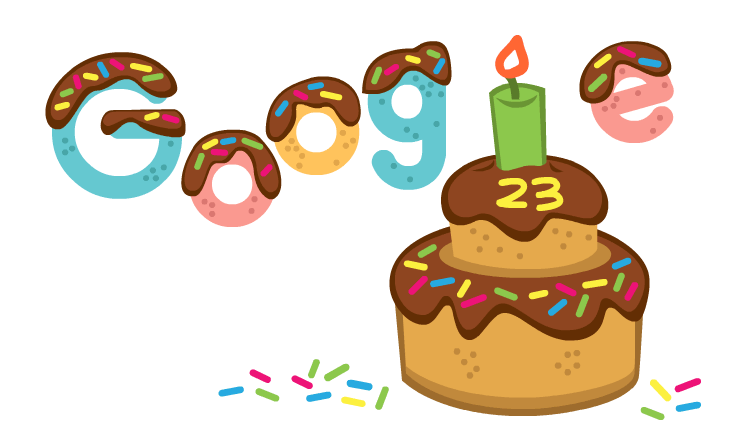 23 aniversario Google